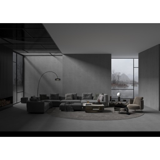 Керамогранит Juliano XXL Format Tile серый 90*180 JLB189MD08M